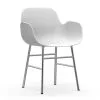 Normann Copenhagen Fauteuil Form Pieds Chromés -nordicnest Boutique 37568 01 01 7d187d264c
