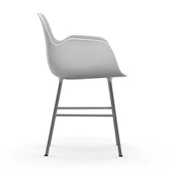 Normann Copenhagen Fauteuil Form Pieds Chromés -nordicnest Boutique 37568 01 03 627eac4b4f