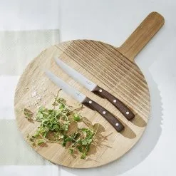 Sagaform Planche à Découper Ronde Avec Poignée En Bambou Nature -nordicnest Boutique 43635 01 03 851500965f