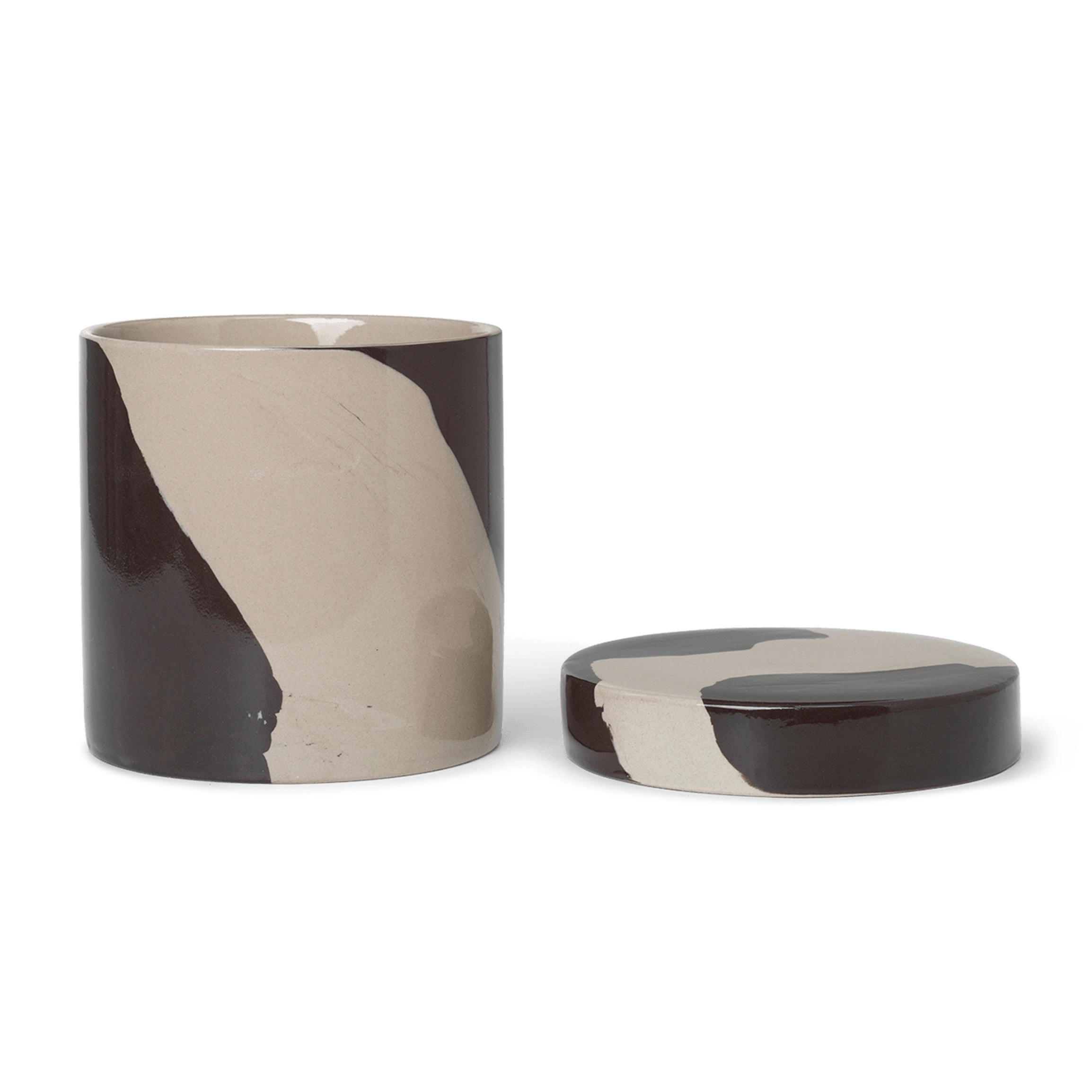 Bocal de rangement Inlay Ø14,5 cm Ferm LIVING Bocal De Rangement Inlay Ø14,5 Cm -nordicnest Boutique 502791 01 2 ProductImageExtra 1614a28aed