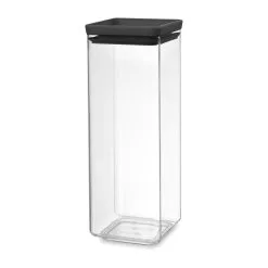 Brabantia Bocal De Rangement Carré TASTY+ 2,5 L
