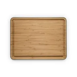 Eva Solo Planche à Découper En Bambou Avec Gouttière Green Tool