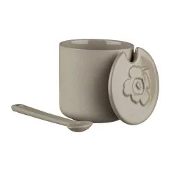 Marimekko Bocal Avec Couvercle Et Cuillère Unikko