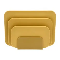 Rosti Planche à Découper Choptima, Set De 3 Pièces Et Support