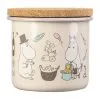 Muurla Pot En émail Avec Couvercle En Liège Moomin 1,3 L