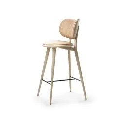 Chaise De Bar Haute Mater High Stool Backrest