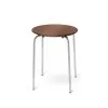 Ferm LIVING Tabouret Herman -nordicnest Boutique Herman pall walnut chrome 9b17a20aec