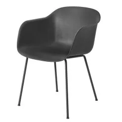 Muuto Chaise Fiber Chair Avec Accoudoirs