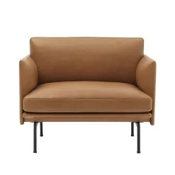 Muuto Chaise Outline Base Noire